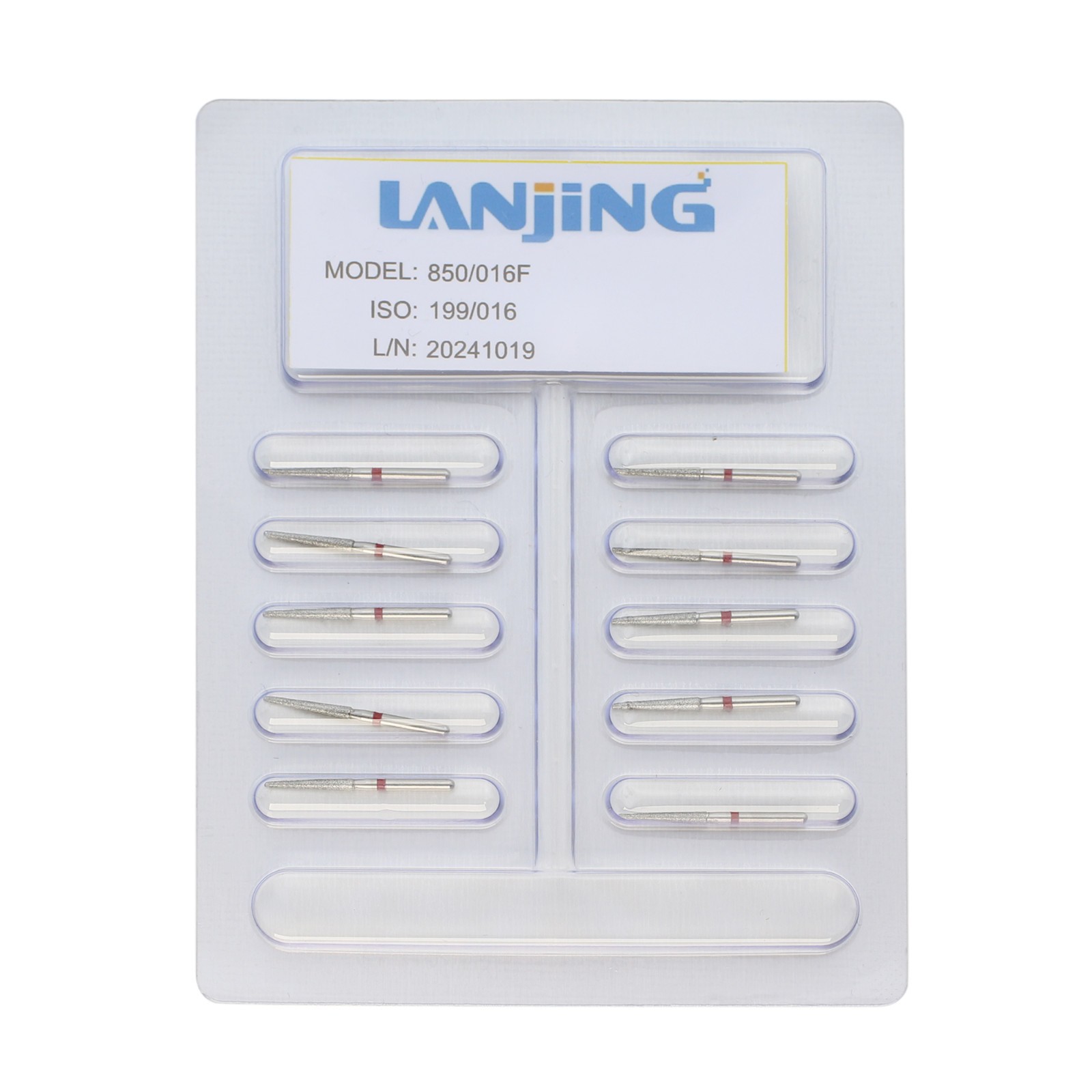 Dental Burs Diamond Burs Round End Taper Super Coarse Fine High Speed FG 856 850