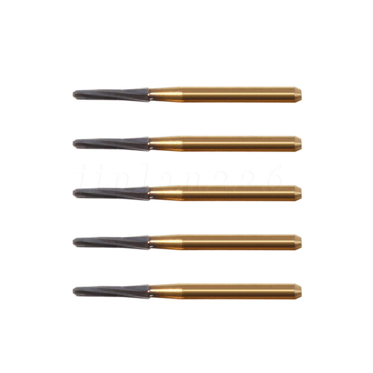 Dental Surgical Carbide Bur FG Flat End Tapered Fissure CrossCut
