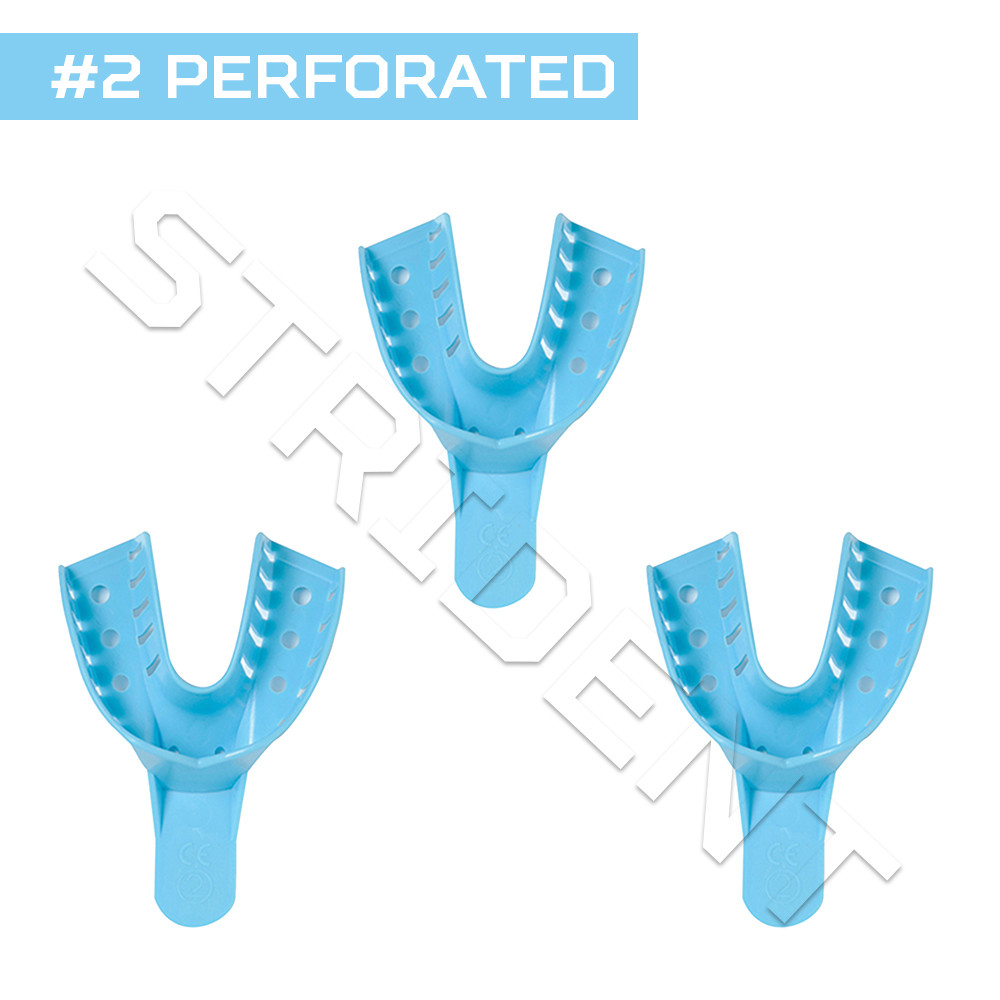 Dental Impression Tray Autoclavable 12 per box Multiple sizes