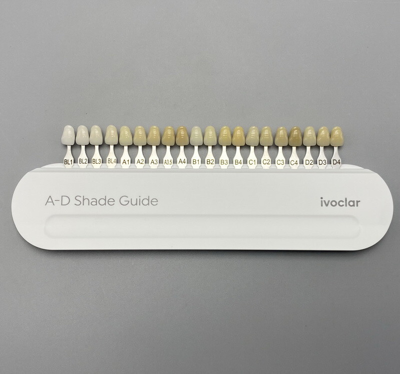 Ivoclar Vivadent Dental Teeth Bleaching Shade Guide ND 9 A-D 20 IPS Natural Die