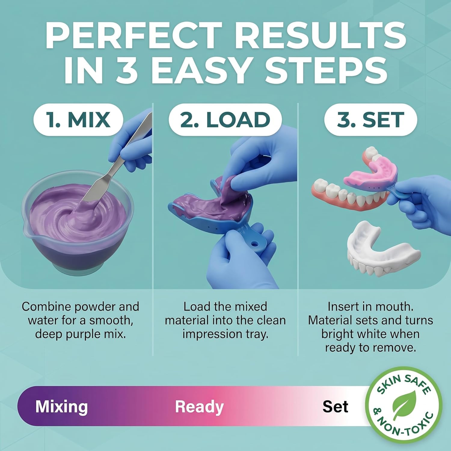Cavex Colorchange Dental Alginate Impression Material – Fast Set Alginate Dental