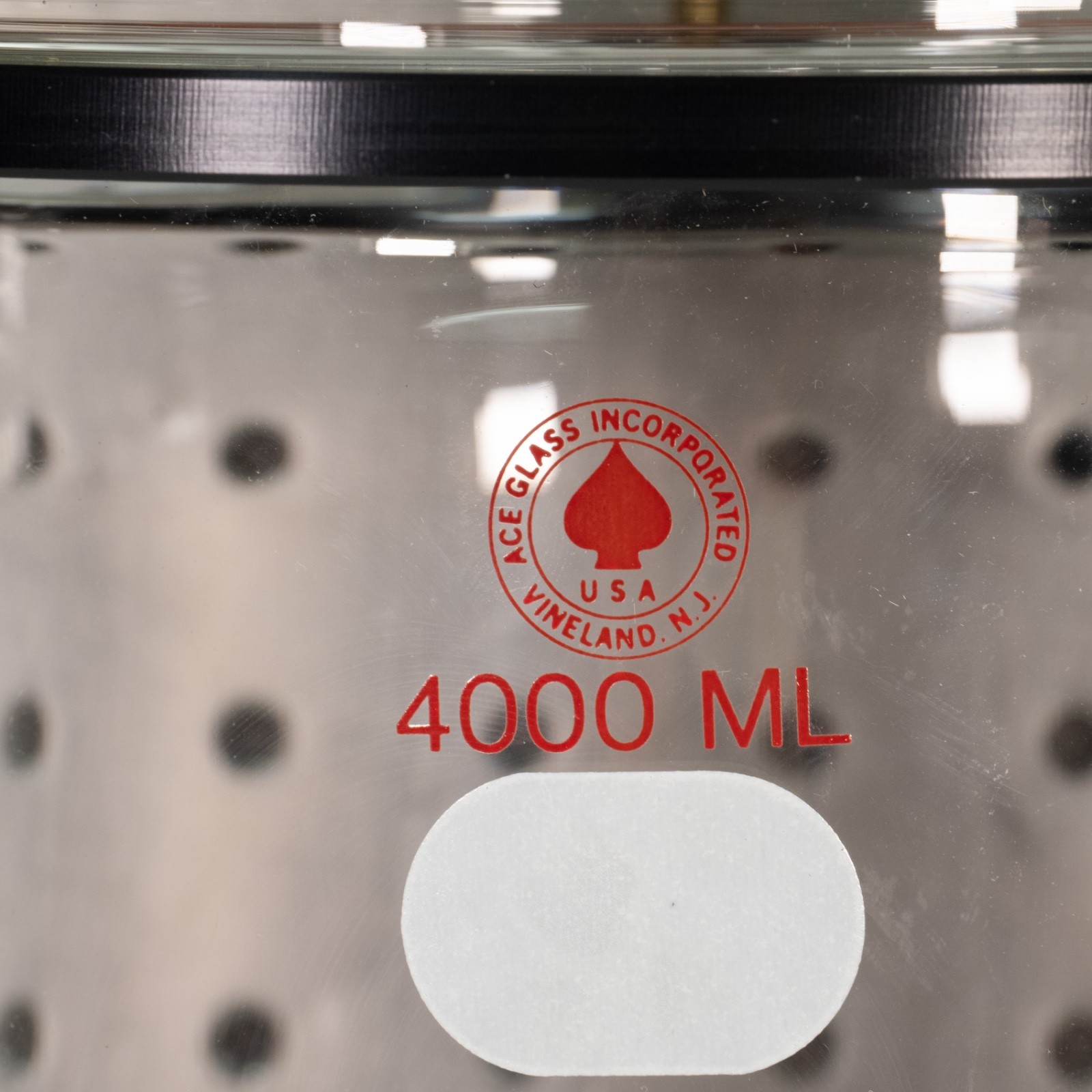 Ace Glass 4000mL 4L Reaction Vessel Reactor Flask Assembly 45/50 24/40 Joints