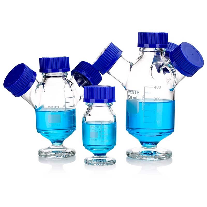 Lab Supply Glass Recovery Reagent Bottle 100ml-1000ml Multi GL45 Openings