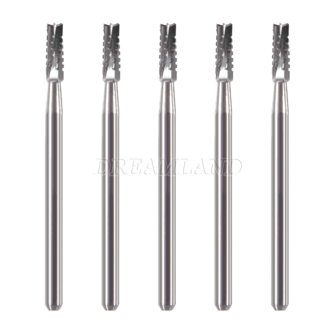 5-50PCS Cirugía quirúrgica dental Fresas redondas carburo tungsteno FGXL 556 558