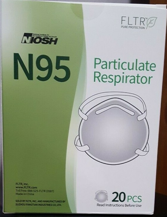 FLTR PURE PROTECTION NIOSH N95, 80 Pack New!