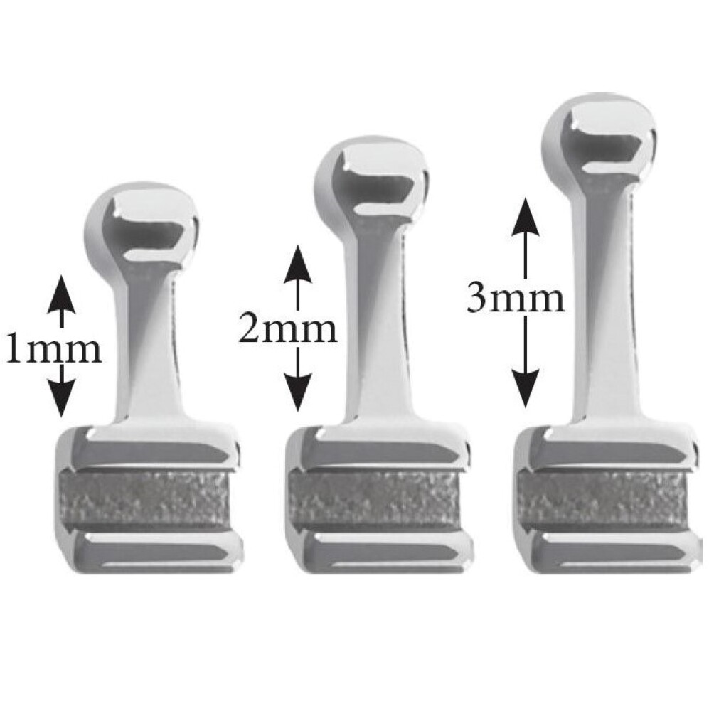 J&J Ortho™ 3Packs Orthodontic Crimpable Archwire Hooks (Short/Medium/Long)