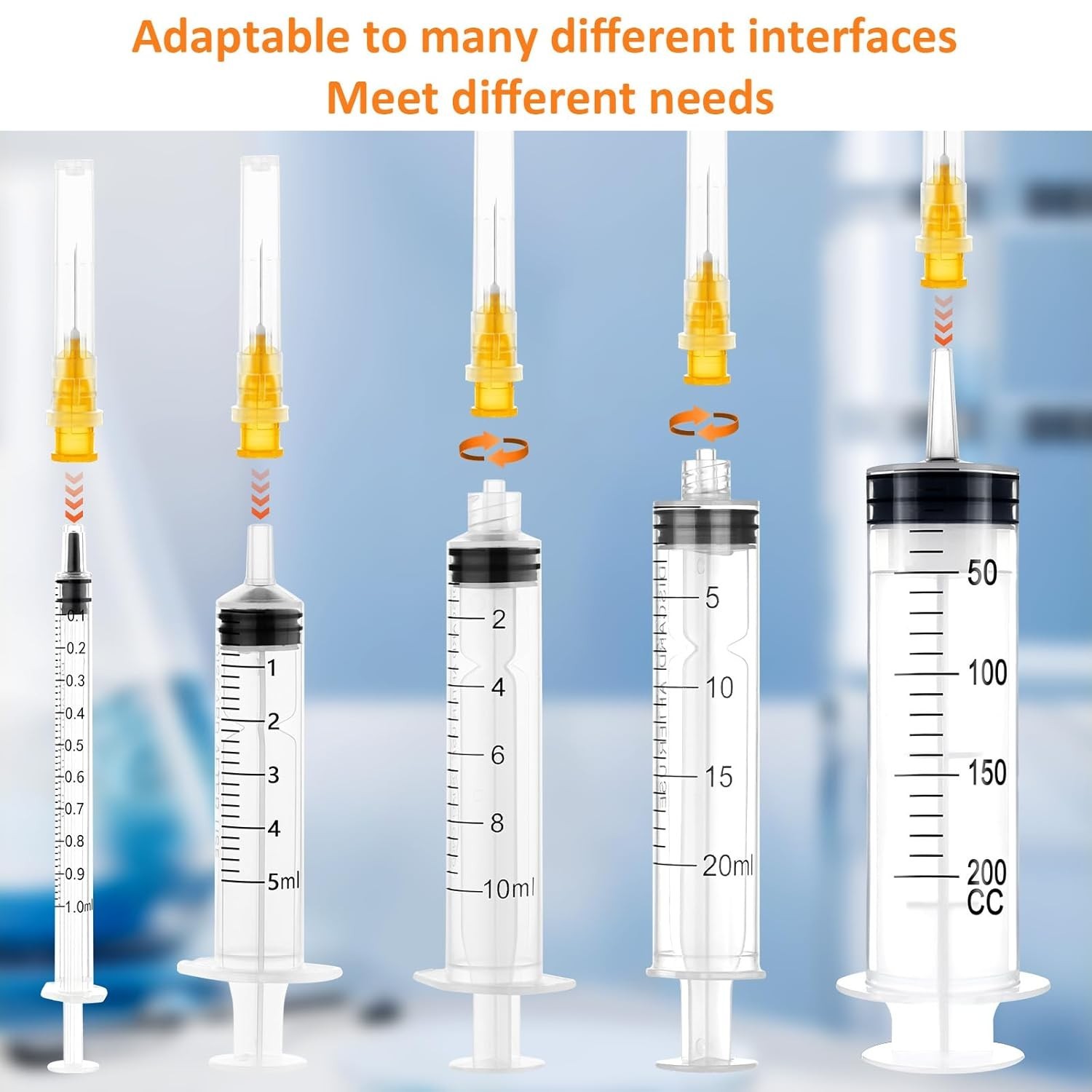 High-Quality 100 pcs 25 Ga 25mm Needle Set – Secure Connections for Measurement