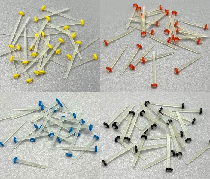 Dental Glass Quartz Fiber Post Root Canal Pin Straight Screw Restorative 1.2-1.8