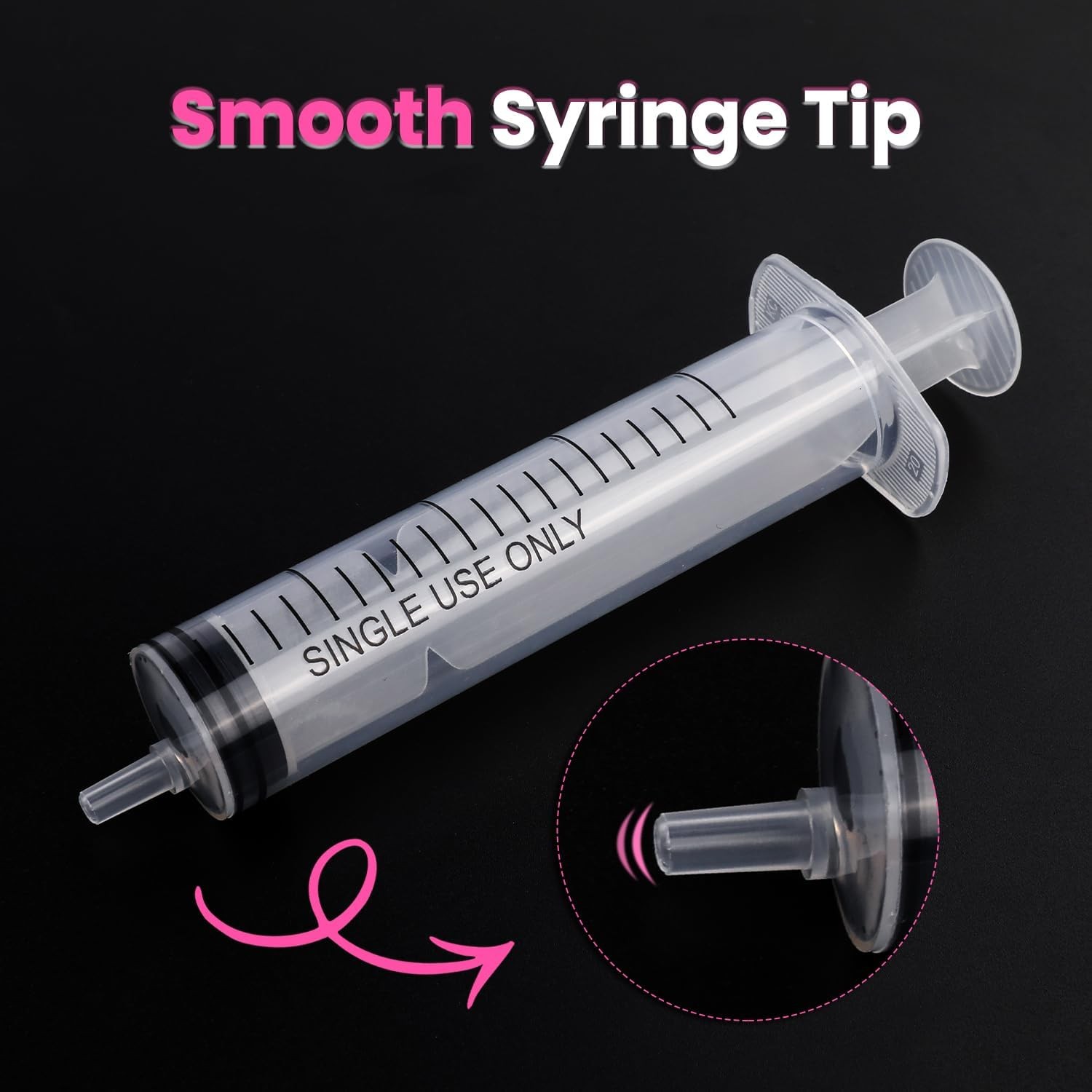 20 PCS 20ml Oral Syringe With Cap,Plastic without Needle for…