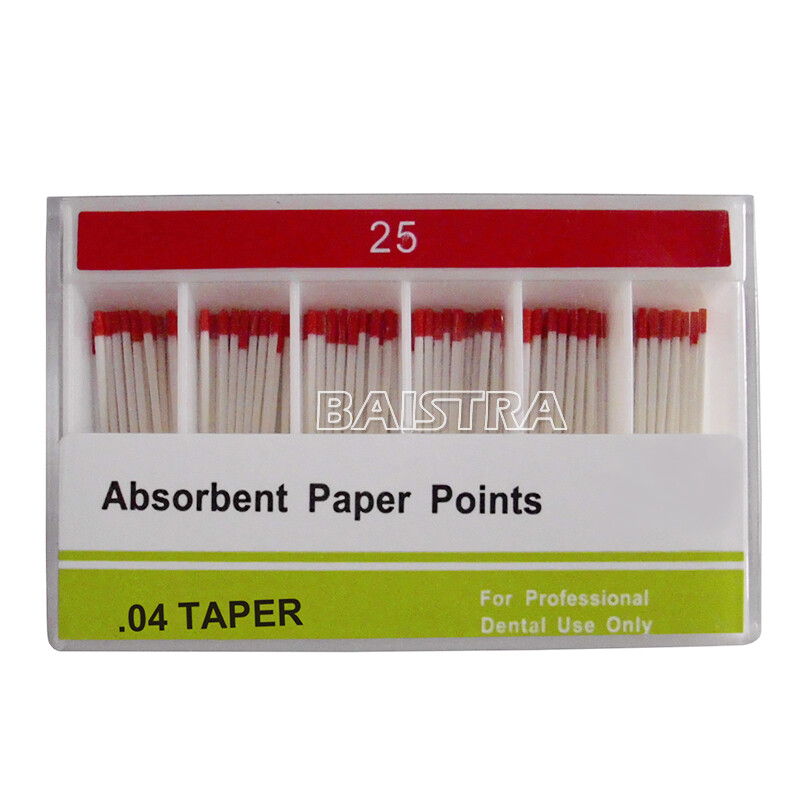 AZDENT Dental Endodontic Cotton Fiber Absorbent Paper Points PP 0.02/0.04/0.06