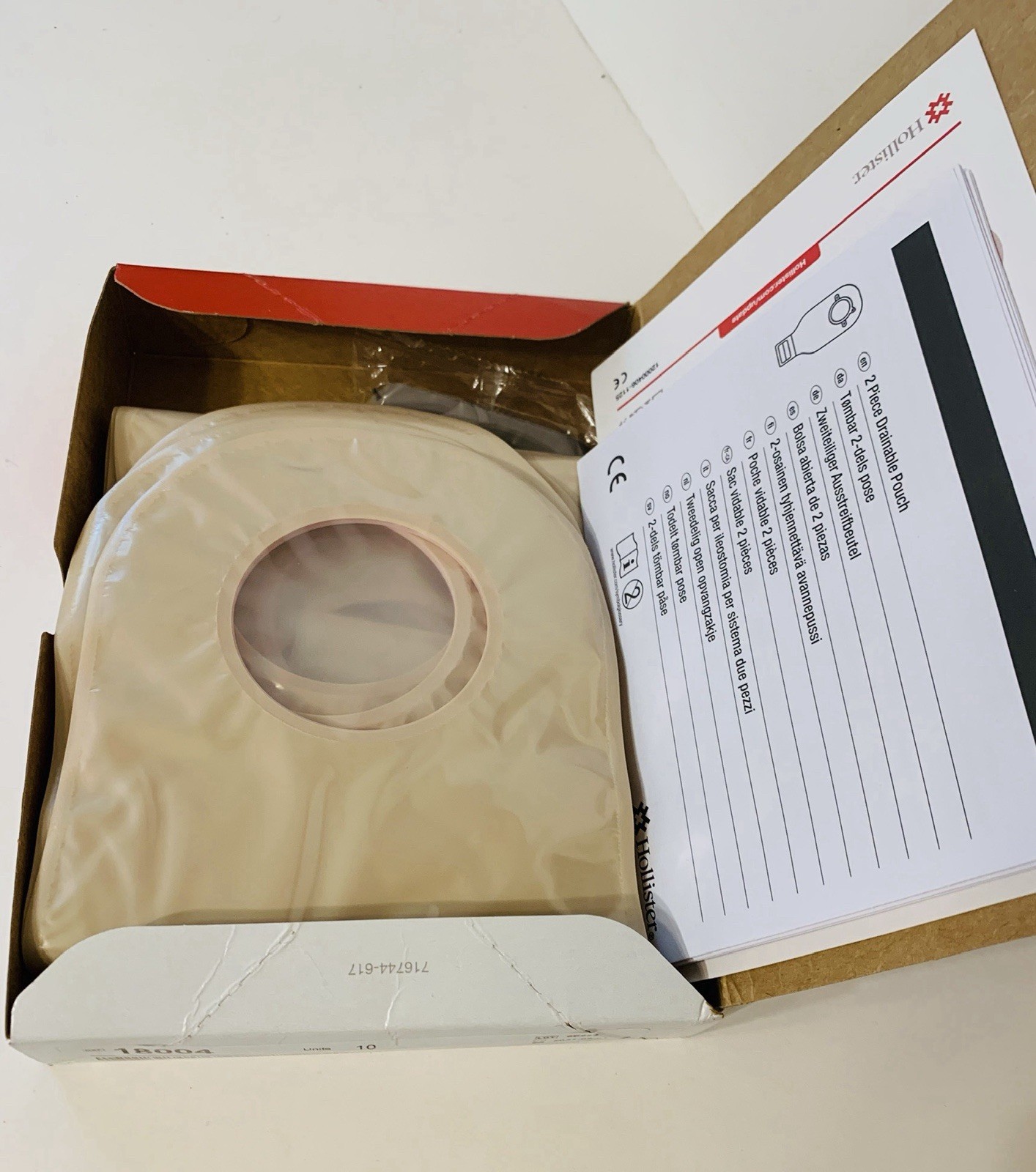 10 BOXES Hollister 18004 New Image 2-Piece colostomy 10BX/10EA Exp2030/10 FRESH