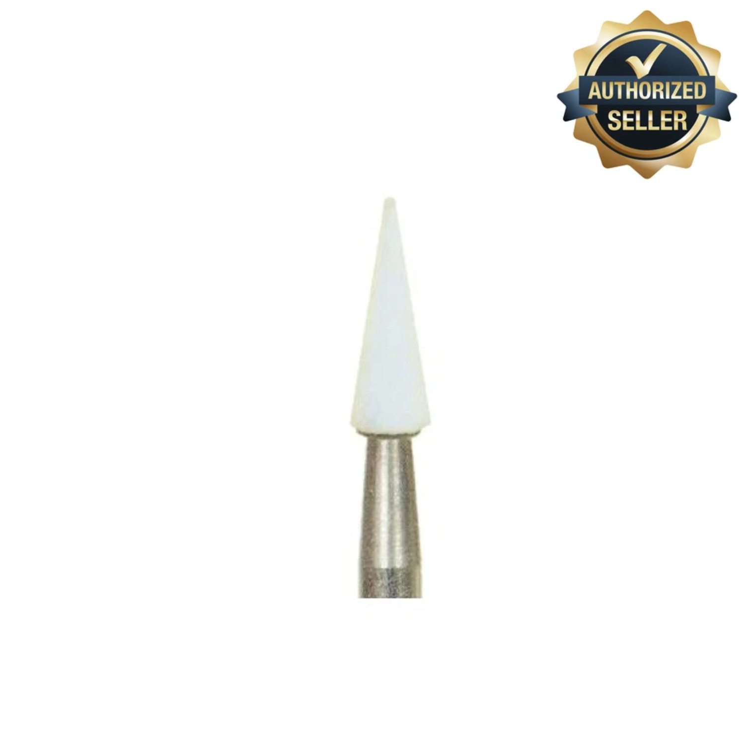 Shofu Dura White Mounted Stones Friction Grip FG Pointed Cone CN1 12/Bx #0241