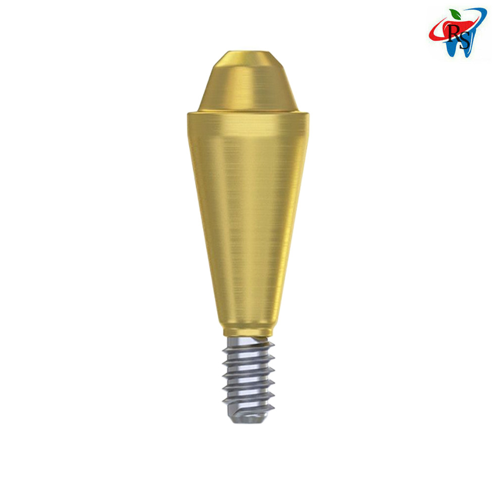 5x Set Prosthetic Straight Multi Unit 1.6 NP Conical 2.25 + Titanium Sleeve