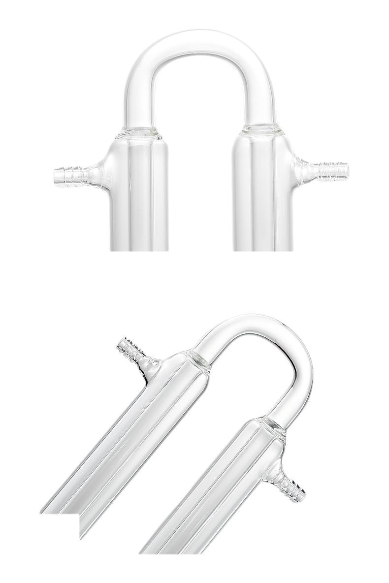Borosilicate Glass U-Tube Chemistry Lab 18mm 20mm 28mm Bubbler Liquid Seal ca