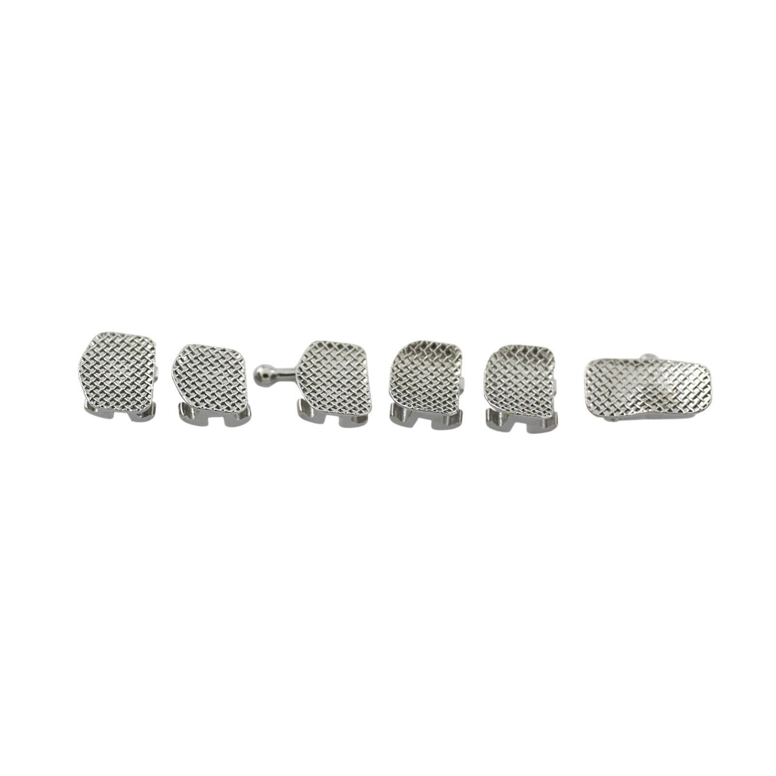 Dental Mini Brackets Orthodontic Braces Metal Roth MBT 022 3 / 345 Hooks 6-6 MIM