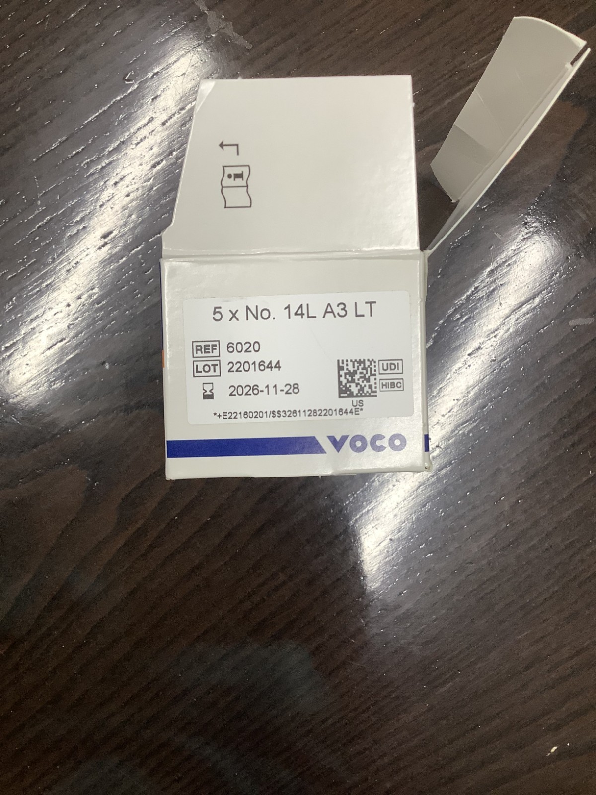 Voco 6020 Grandio CAD / CAM Blocs A3 #14 Low Translucency 5/Pk
