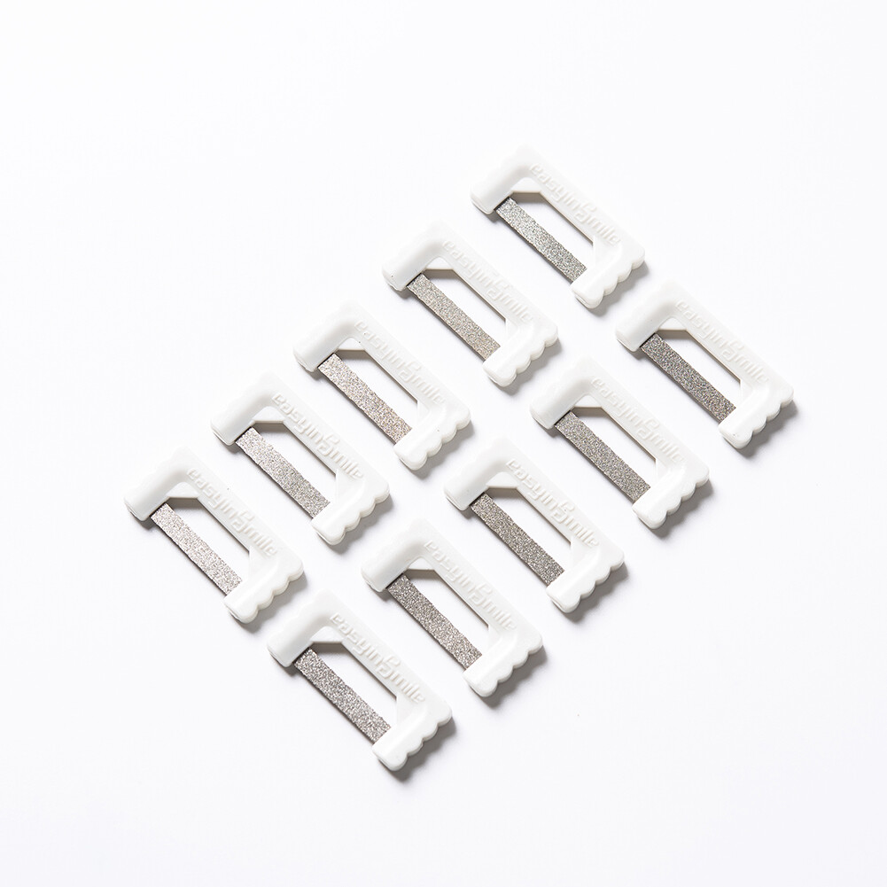 Orthodontic IPR Strip Kits Dental Interproximal Enamel Reduction Strips 10Pcs