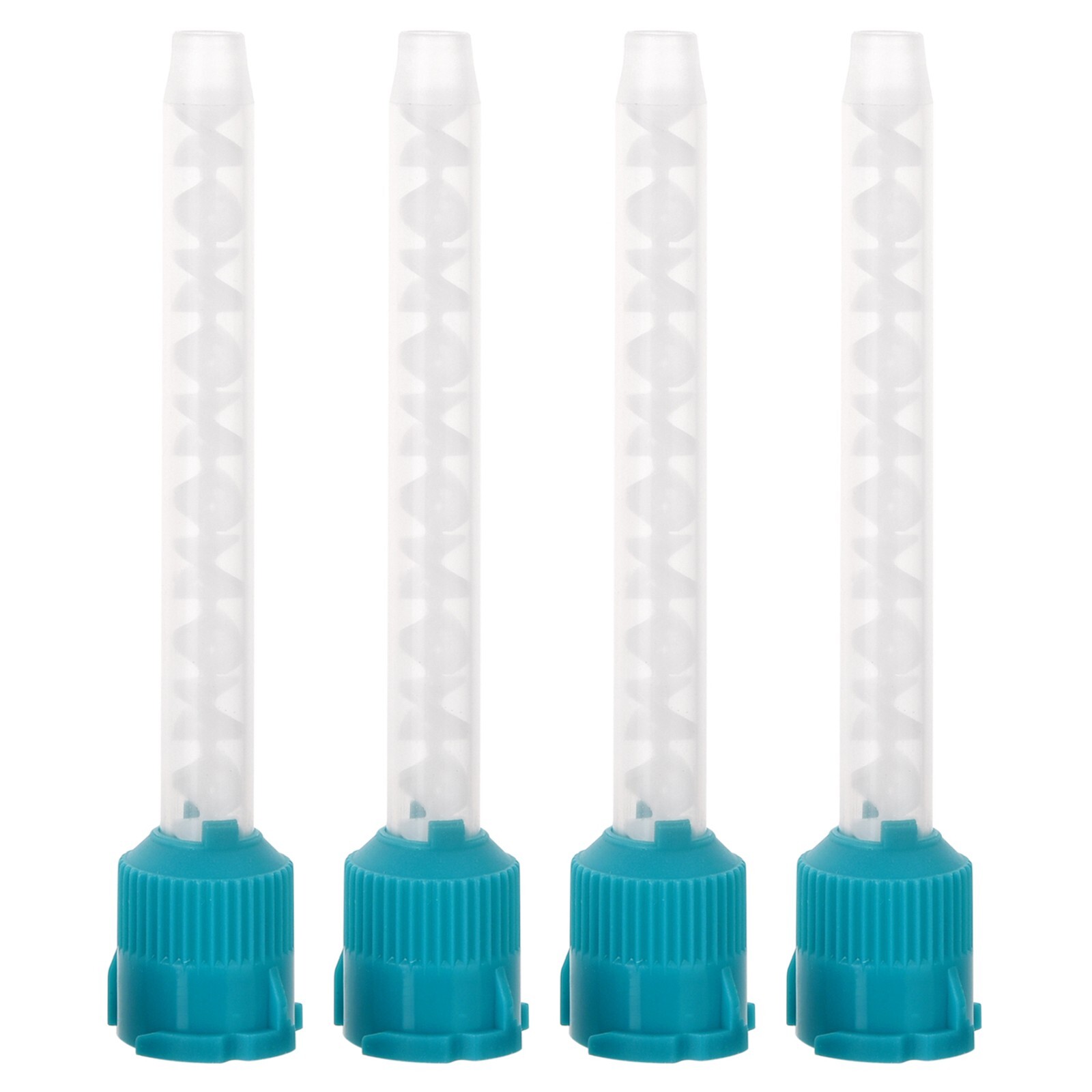 500(10 Bags) Dental Mixing Tips Impression HP Tips Teal 6.5mm(1:1)