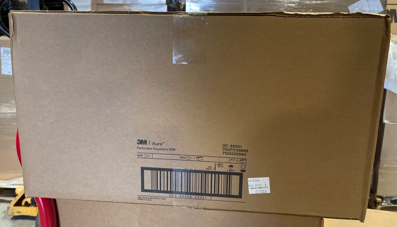 3M™ N95 Aura™ 9205+ | 5 Masks | NIOSH Approved N95 Particulate Respirator Mask!!