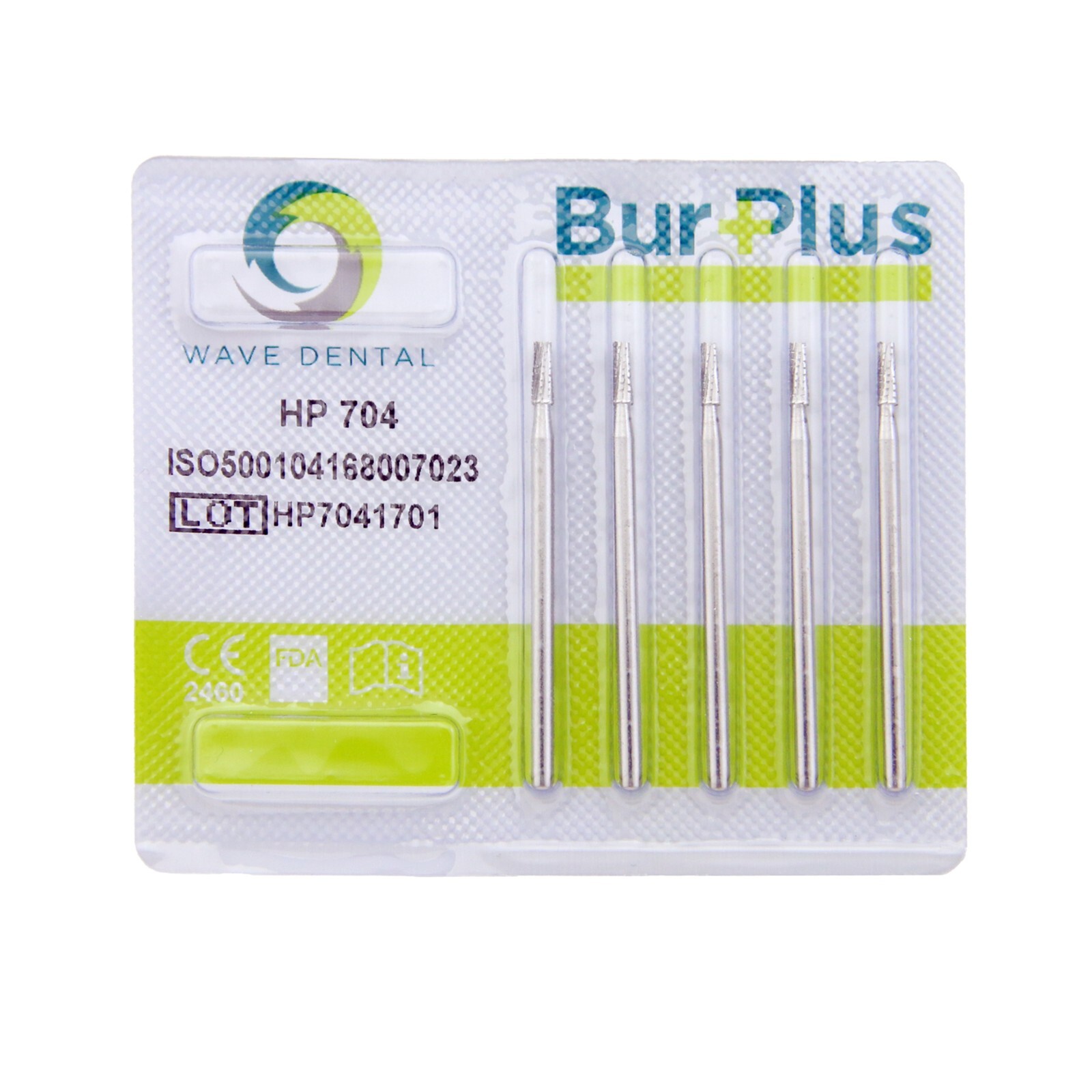 Wave Dental Surgical Burs 44.5mm For Straight Handpiece Carbide Round Fissure