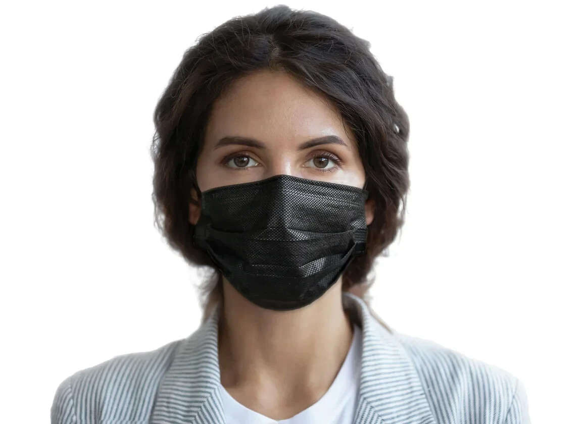 FLTR Face Mask 75 pcs Black