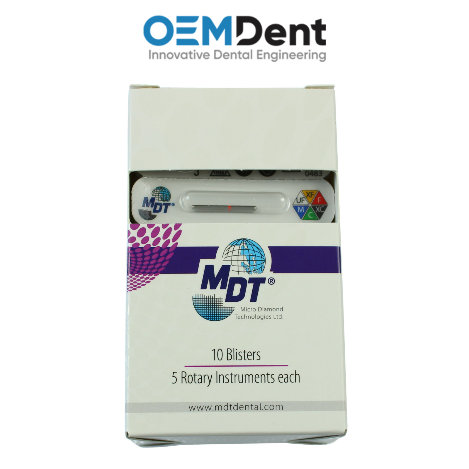 MDT FG Diamond Burs Flat End Cutting 179R Surface Shaping Contour Restorations
