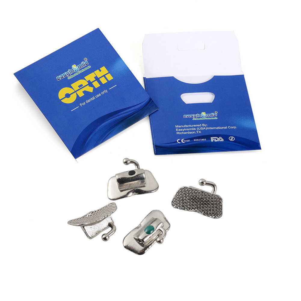 40/400pc Dental Orthodontic Buccal Tubes 1st 2nd Molar Tube Roth MBT Non-convert