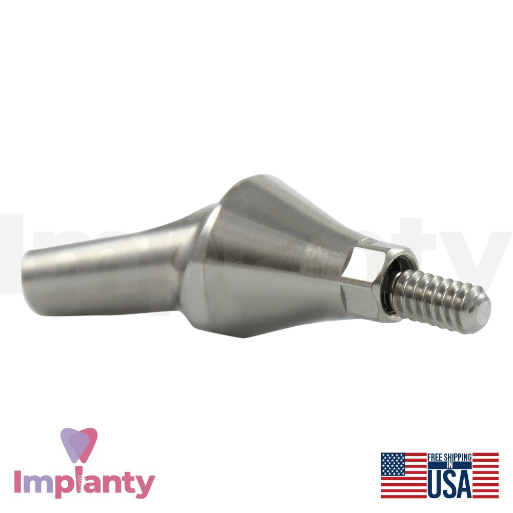 5X GDT Anatomic Angled Prosthetic 15° Conical Connection Narrow Platform Dental