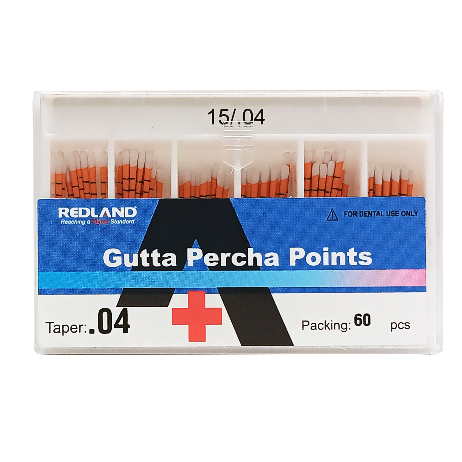 REDLAND MM Marked Endodontic Gutta Percha Point .02/.04/.06 Taper All Size 15-40