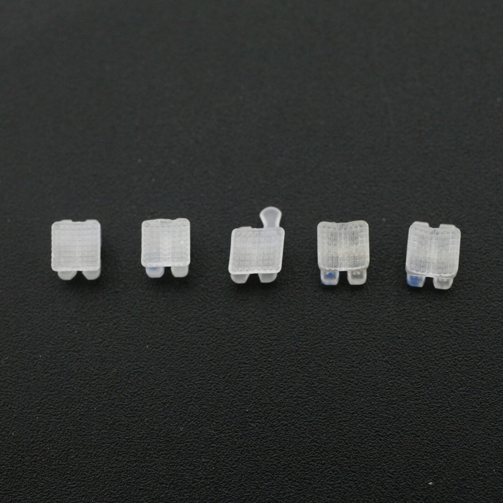 Dental Orthodontic Metal Slot Ceramic Brackets Braces 022 018 MBT Roth 3 Hook