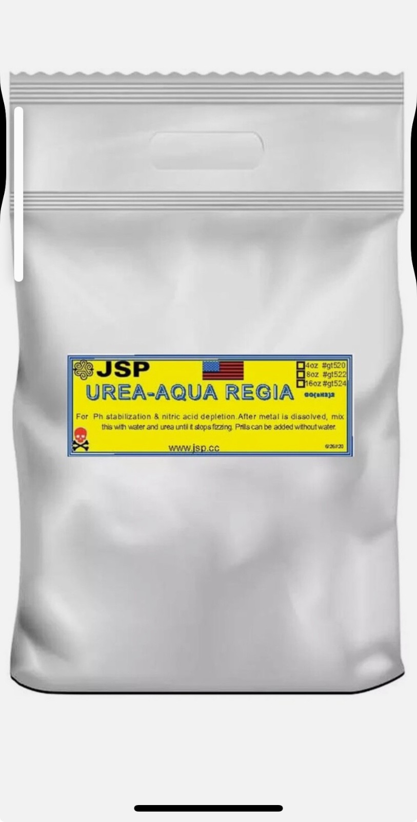 Urea Aqua Regia 99% Pure Gold Refining Recovery 4 oz ” SHIPS FROM CA West Coast