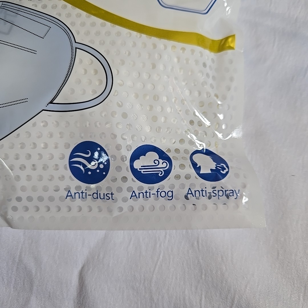 (5pcs) KN95 Folding Protective Mask – Single Use GB2626-2006 Anti-dust spray fog