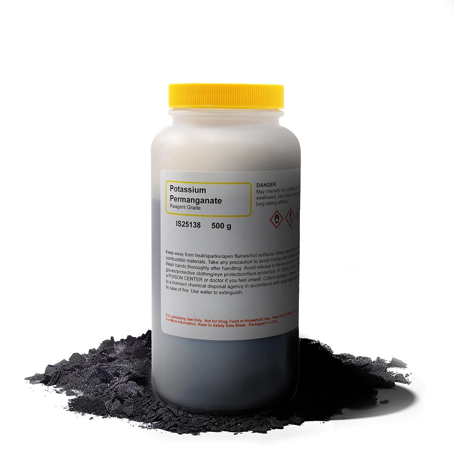 Potassium Permanganate Powder, 500G – Reagent-Grade – the Curated Chemical Colle