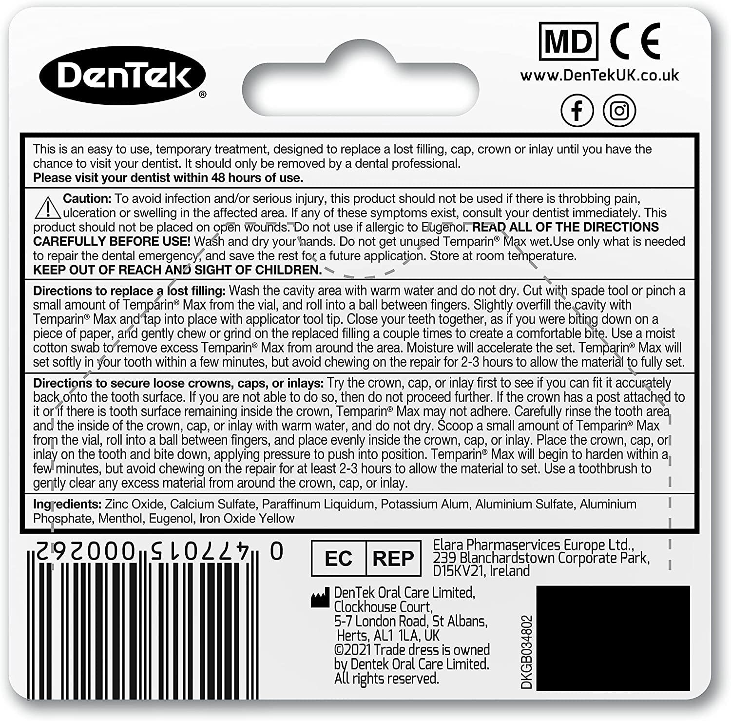 Revolutionary Temporary Tooth Filling by Temparin – Dentist-Approved Wand