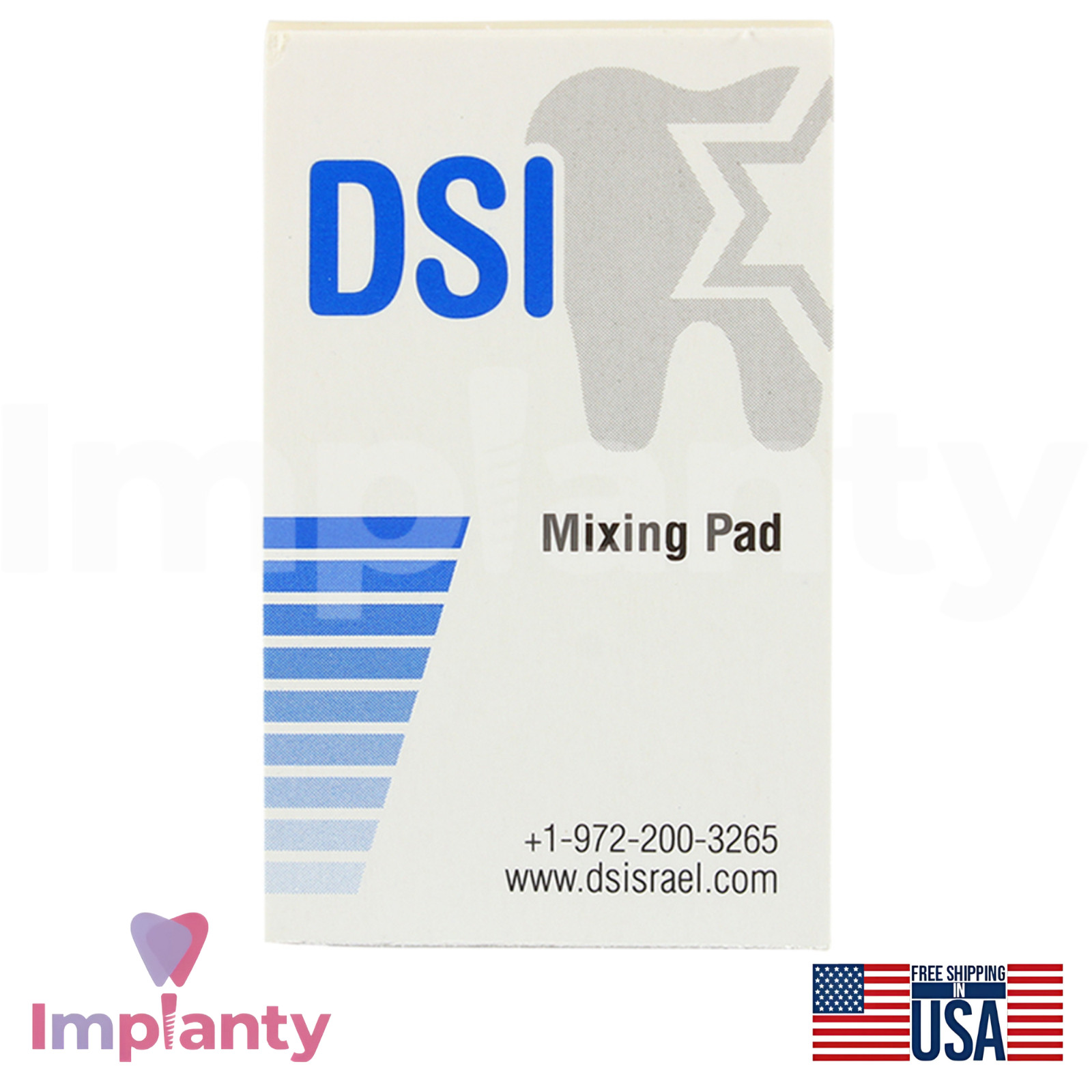 Mixing Pads For Any Two-Components Dental Cement Impression & Filling Materials