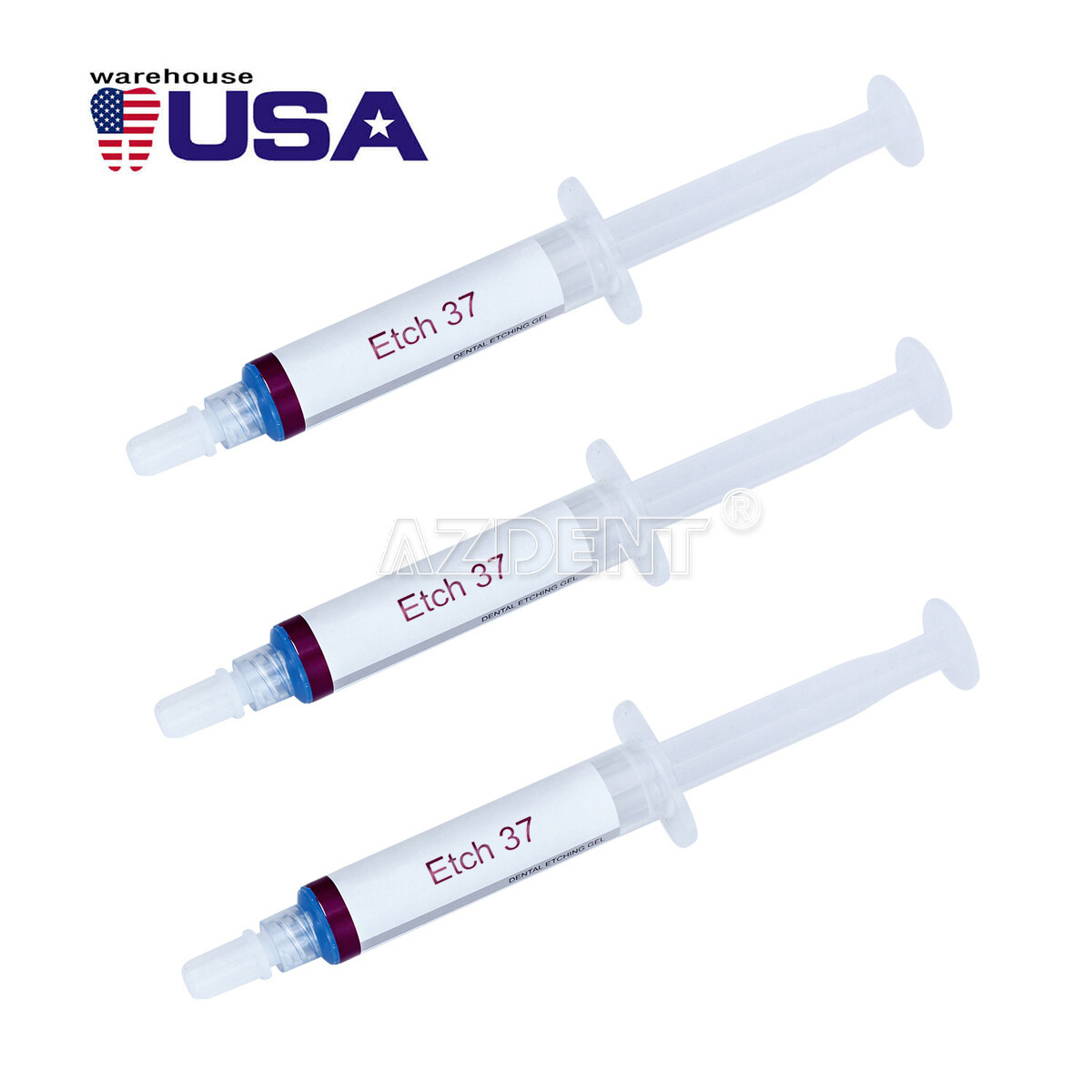 Dental Etchant 37% Acid Etching Silica Blue Gel For Adhesive Resin 5ml