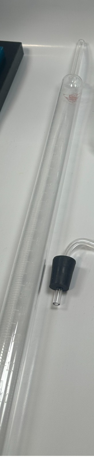 Graduated Glass Tube 250 ML Lab Measuring Cylinder Healthcare Industrial