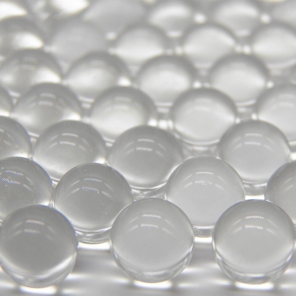 Laboratory Glass Beads Round Solid Distillation Dia 1-10MM High-precision 12Size