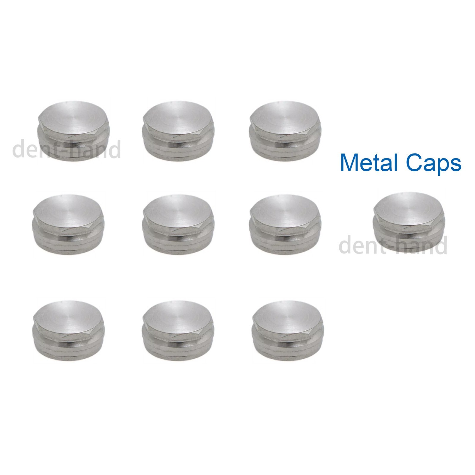 10 Pcs Dental Abutment Implant Strong Retentive Caps Inserts for Locat0r System