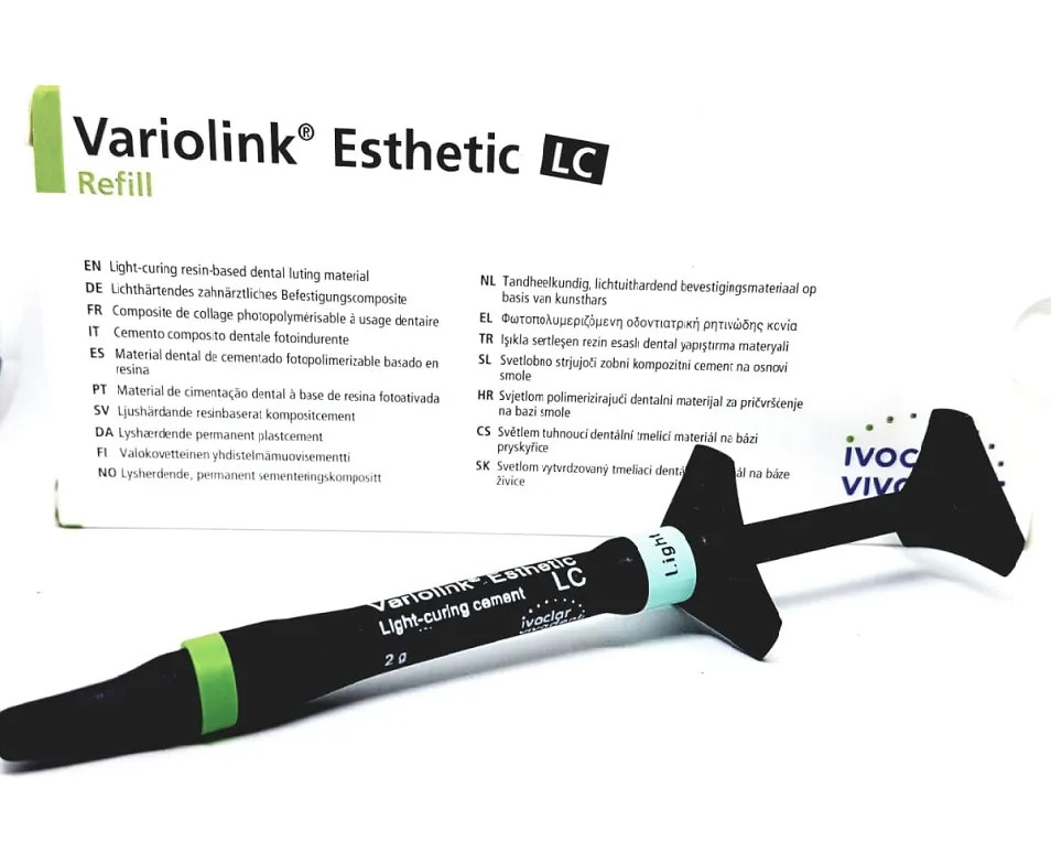 Ivoclar Variolink Esthetic LC (Light-Curing) Kit & Refills FREE SHIPPING