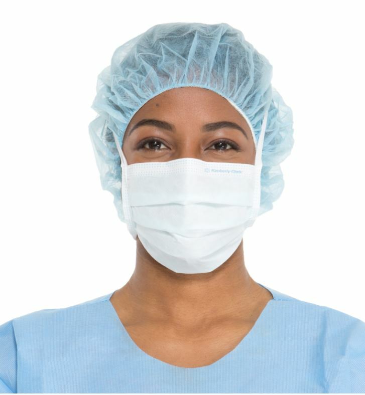 *50-Pieces* Halyard The Lite One Surgical Face Mask White 62367