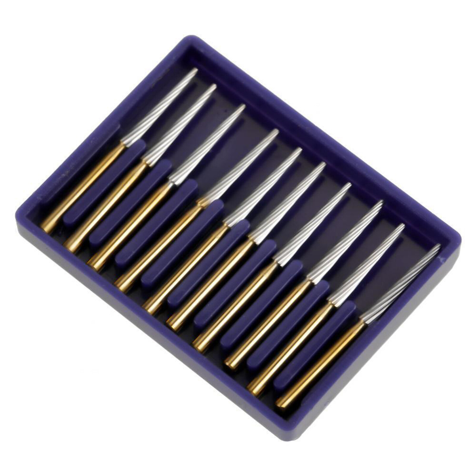 Dental Carbide Bur Orthodontic Debonding Finishing Tapper FG 8104 Tungsten Steel
