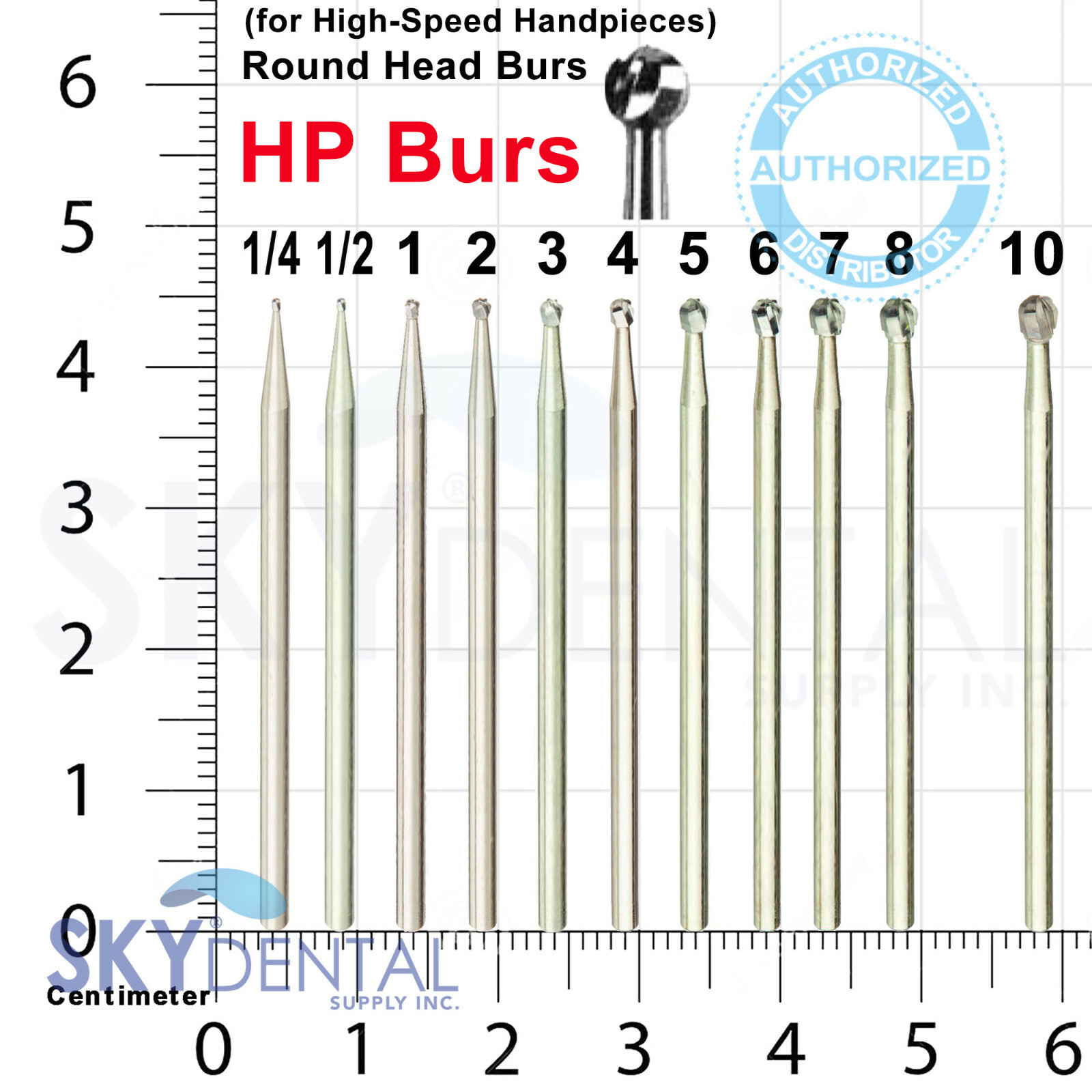 Beavers Carbide Burs HP1/4 HP1/2 HP1 HP2 HP3 HP4 HP5 HP6 HP7 HP8 HP10 TopQuality