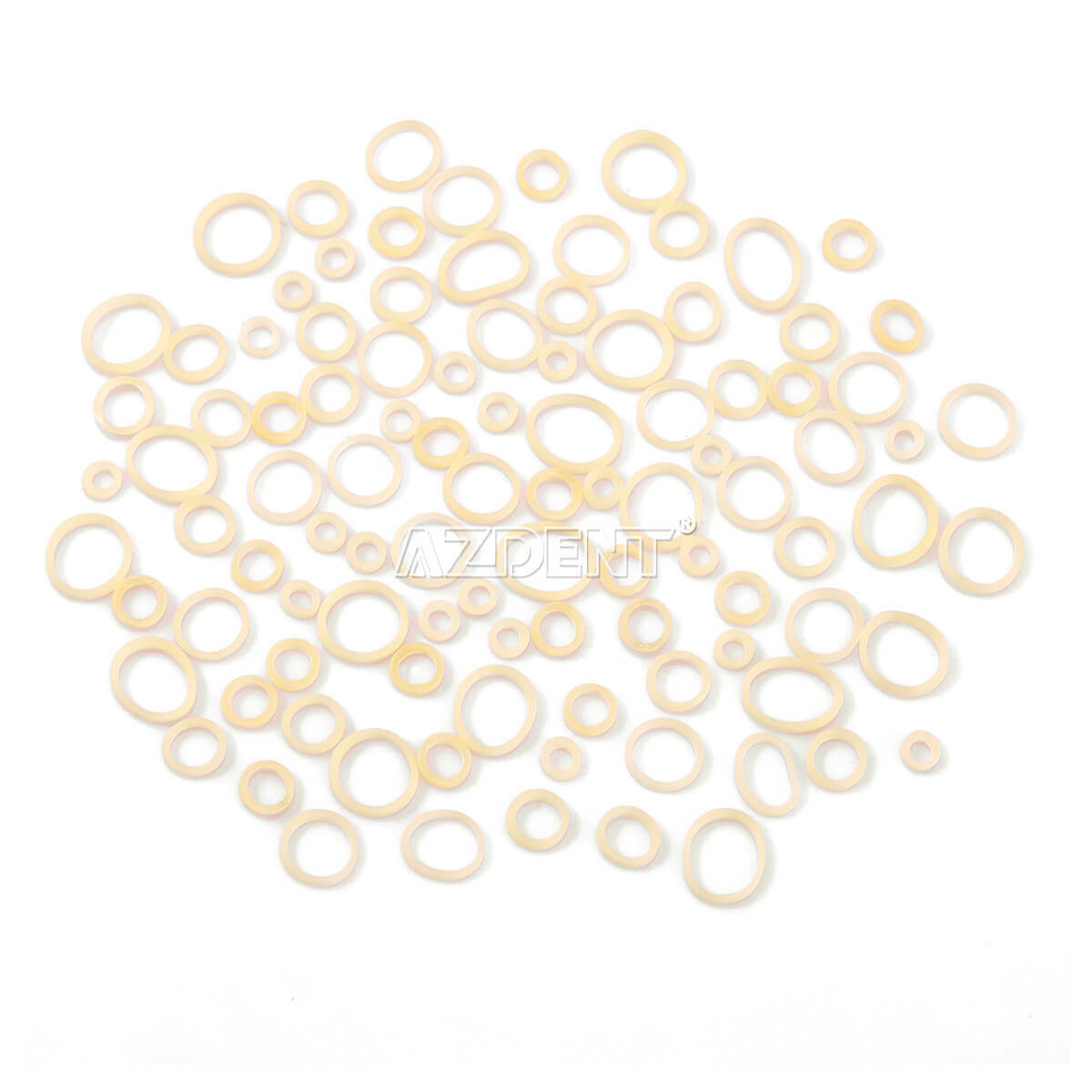 5000Pcs Dental Ortho Elastic Braces Rubber Bands 1/4 3/16 1/8 5/16 3.5 5 6.5 OZ