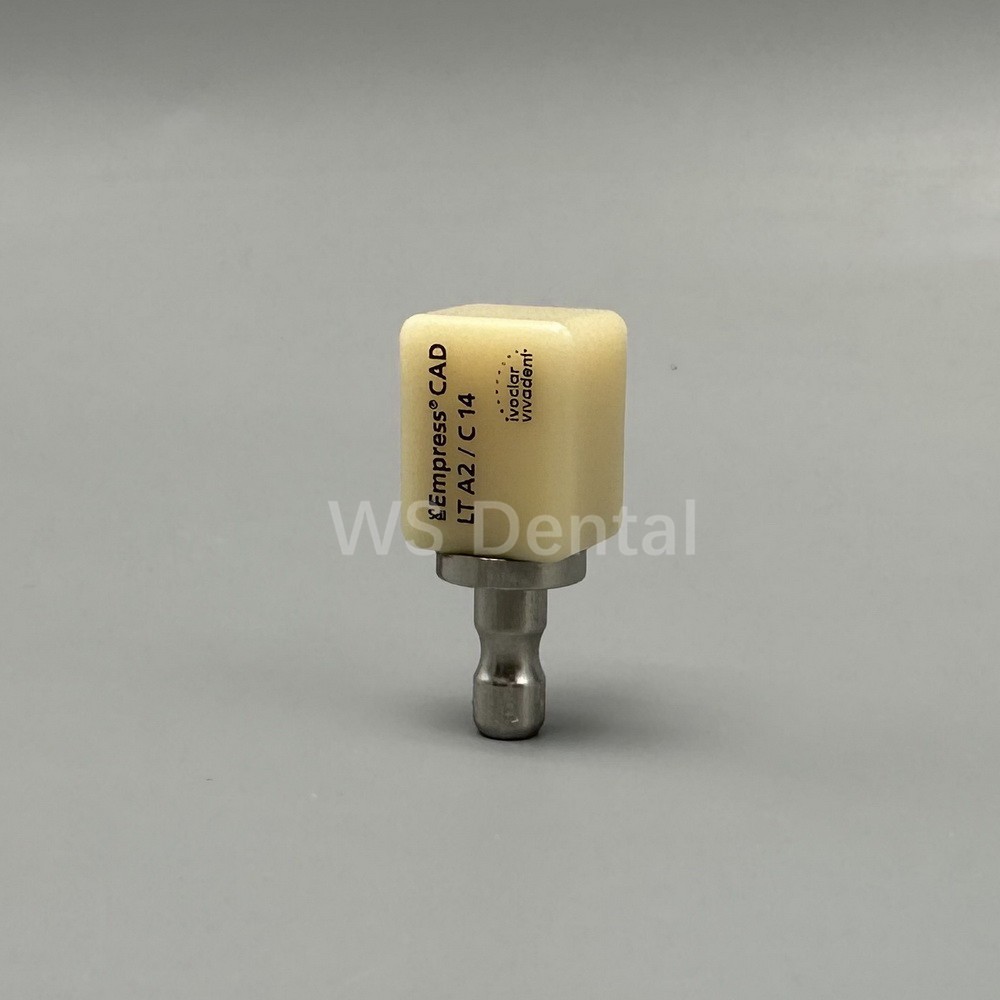 C14 Empress Dental LT A2/C14 Glass Ceramic Lithium Dislicate CAD Cerec Blocks *5