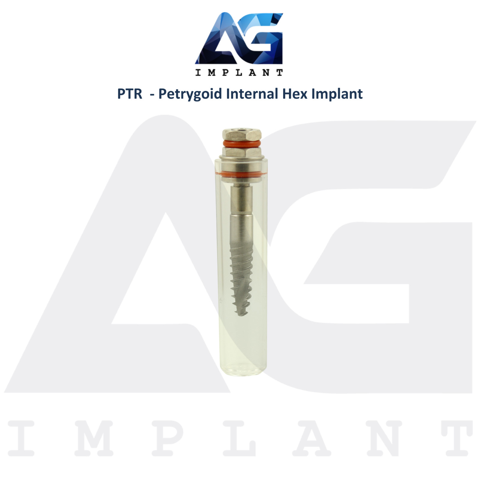 5 PTR – Petrygoid Int Hex Dental Fixture 2.42mm Connection System Ø4.2mm RBM