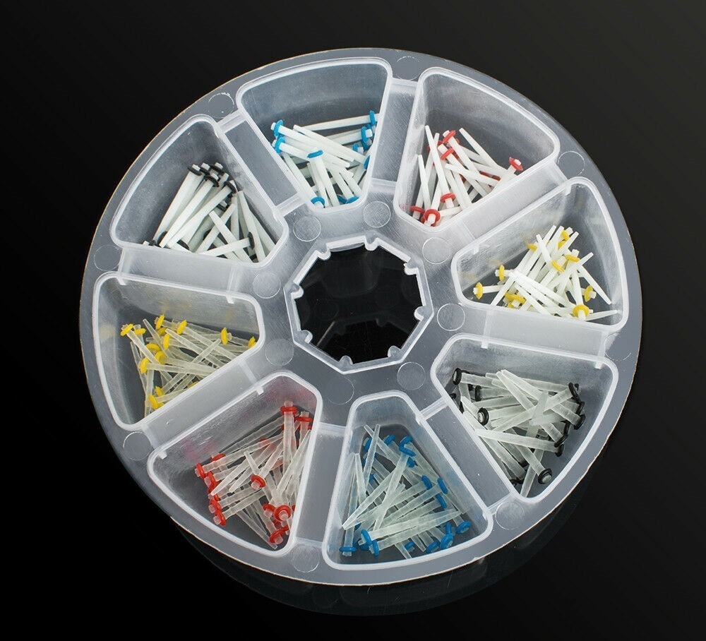 USA Dental Fiber Post Glass Quartz Teeth Restorative 1.0/1.2/1.4/1.6/1.8mm