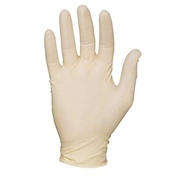 Ansell Mf-300-L Microflex Exam Gloves, Natural Rubber Latex, Powder-Free, Large
