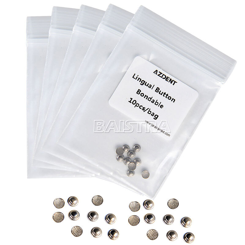 AZDENT Dental Orthodontic Brackets /Niti Arch Wire /Buccal Tube /Lingual Buttons