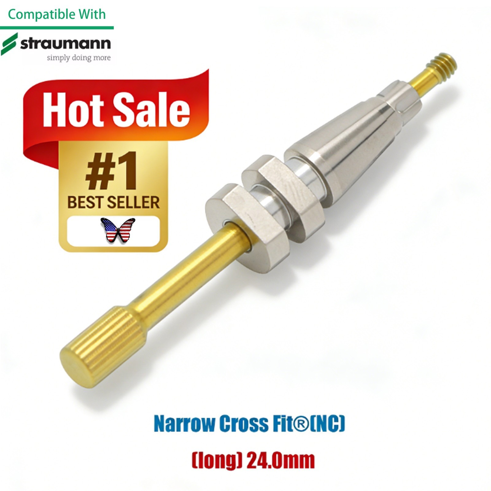 Bone Level Straumann ITI Impression Coping Transfer Analog Open/Close Tray RC NC